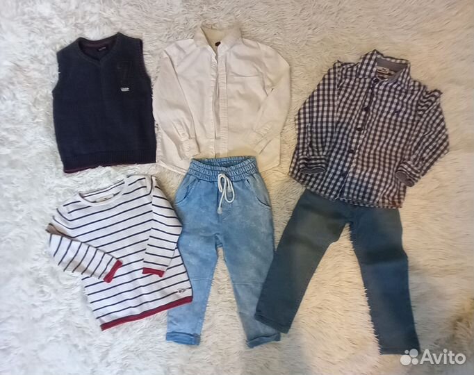 Пкет вещей для мальчика р.98
