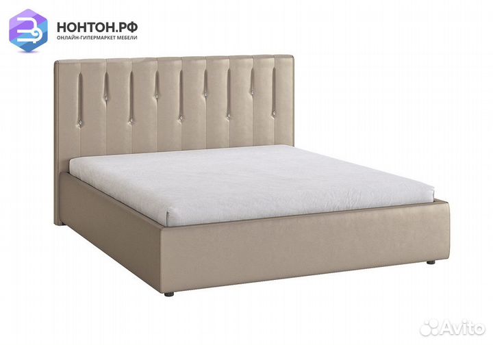 Кровать Кристи 1.6 м бронза