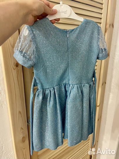 Нарядное платье для девочки 86