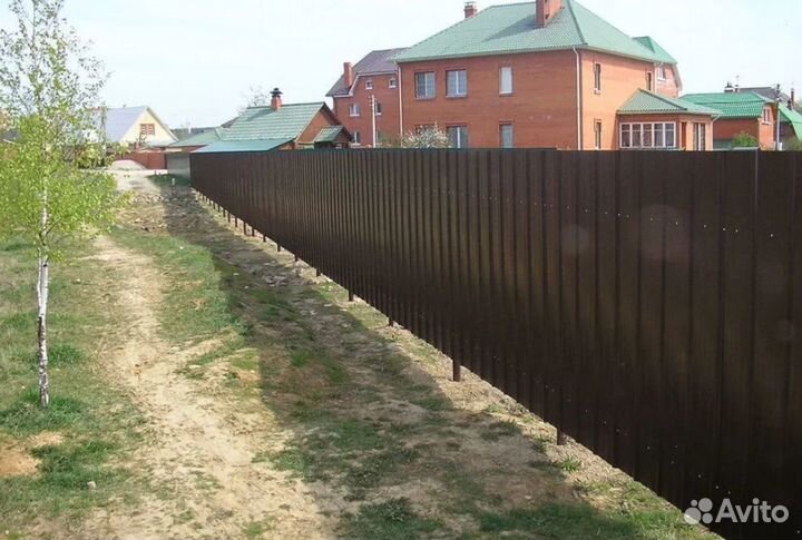 Забор металлический качественно качественно