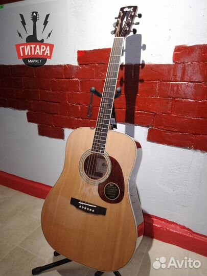 Гитара массив ели Cort earth100 NAT