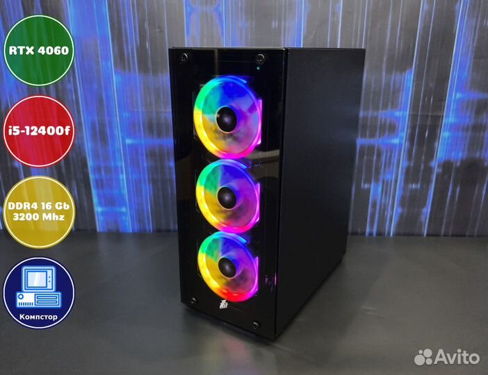 Сборка пк для 2к i5-RTX4060-16DDR4-RGL09273418-B760
