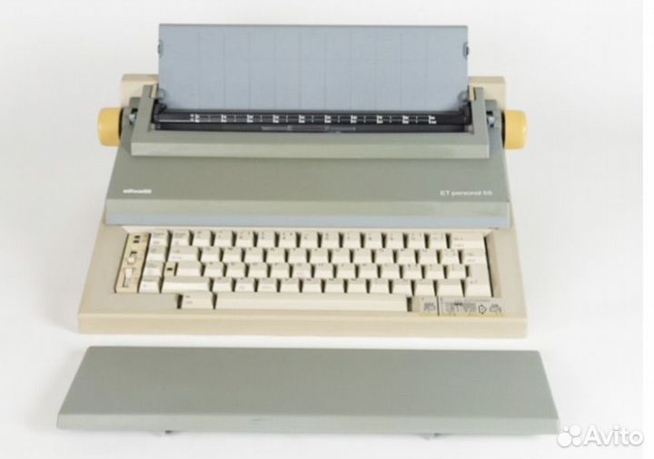 Портативная электрическая пишущей машинка