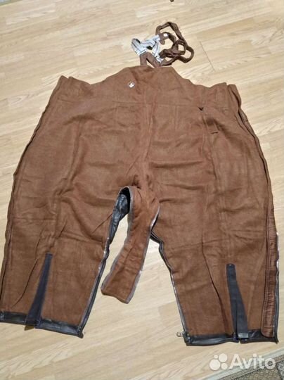 Штаны лётные кожаные ввс СССР 52/3, 54/5 1978г