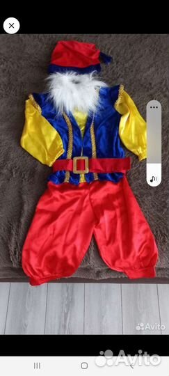 Новогодний костюм для мальчика 110