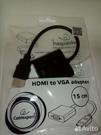 Переходник hdmi vga