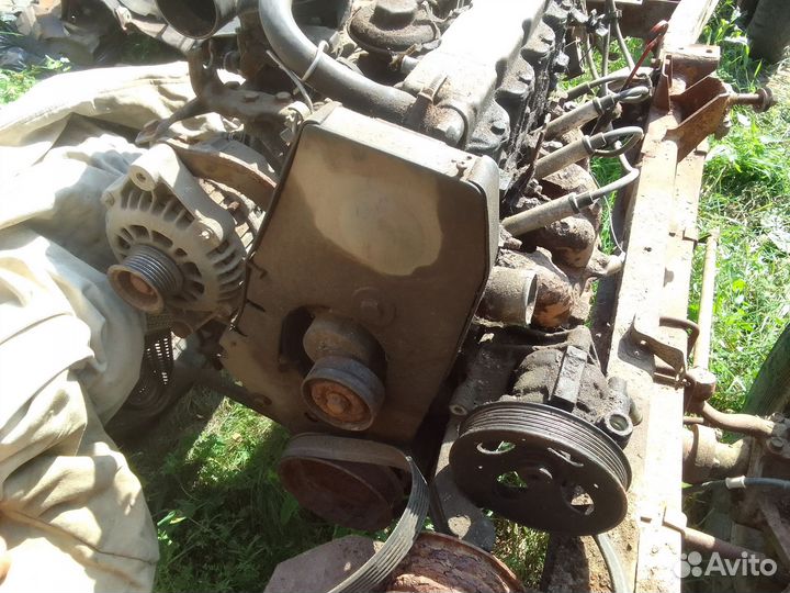 Двигатель на opel астра 1.6 вместе с коробкой