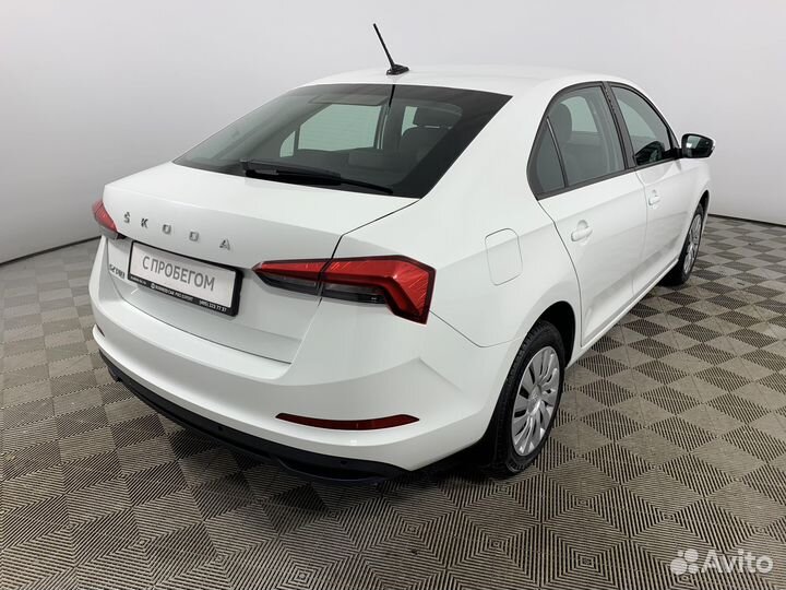 Skoda Rapid 1.6 AT, 2020, 101 178 км