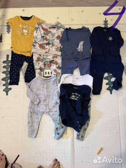 Детские вещи пакетом 74-86