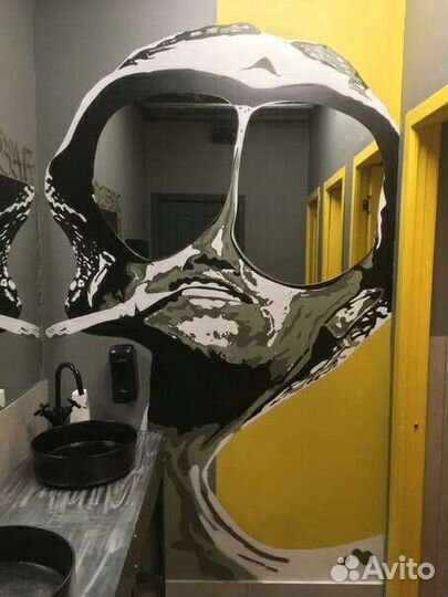 Граффити оформление, художественная роспись стен