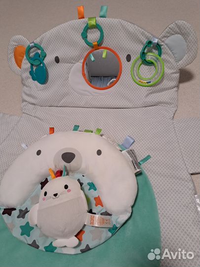 Развивающий коврик bright starts Медвежонок