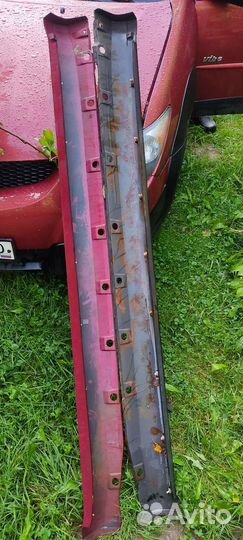 Накладка порога Pontiac Vibe