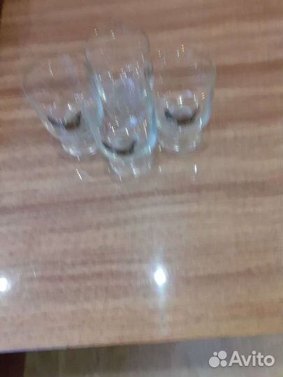 Посуда СССР.Менажница 250,блюдо зик 200,фужеры 150