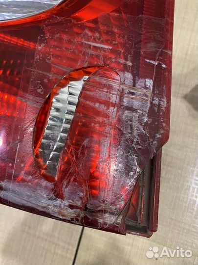Фонарь задний правый лада калина