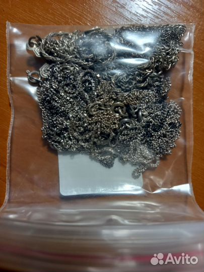 Серебро 925' пробы, лом