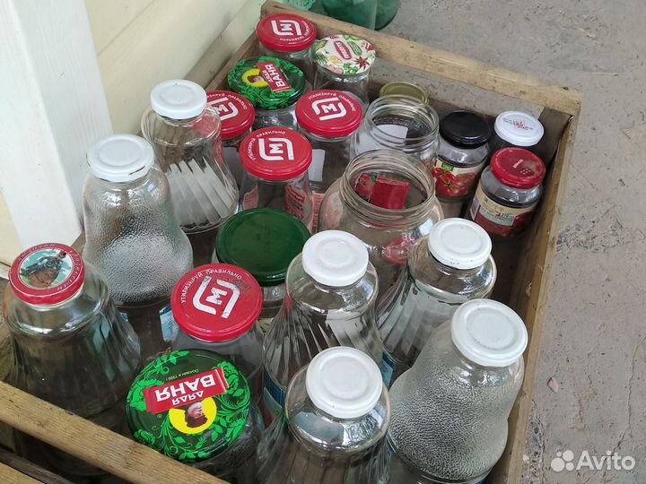 Бесплатно банки стеклянные