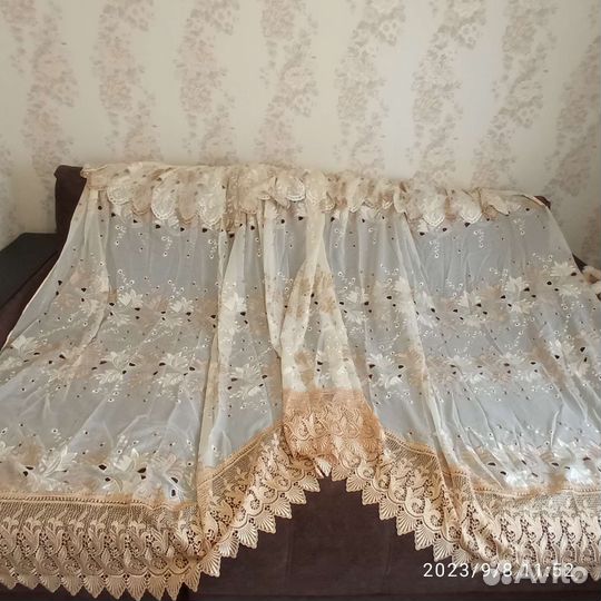 Тюль (арка) для кухни