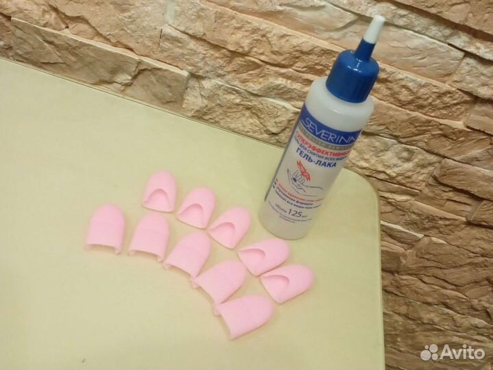 Колпачки для снятия гель лака