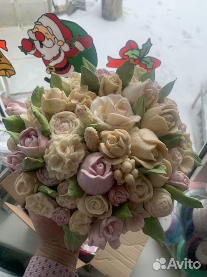 Зефирный (безе) букет32