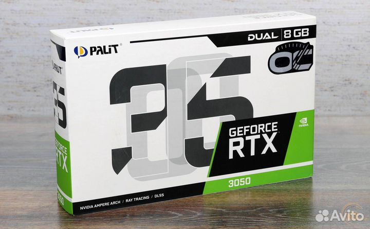 Видеокарта rtx 3050 8gb