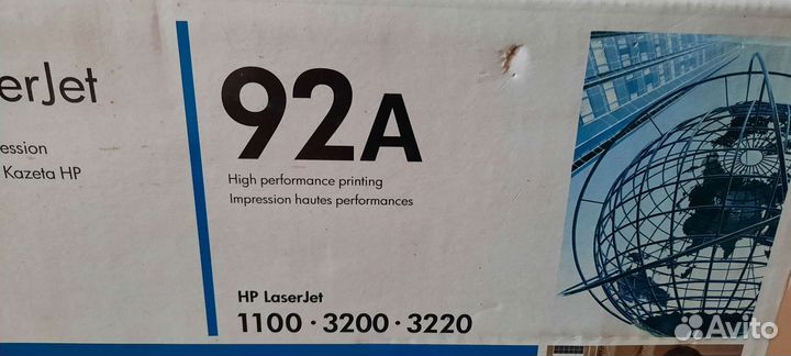 Картридж HP 92A (оригинал C4092A) Новый