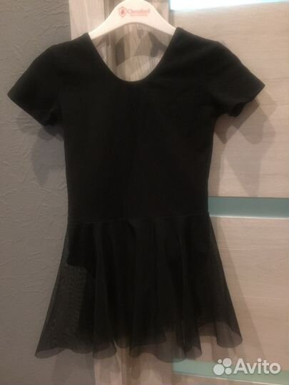 Купальник гимнастический с юбкой