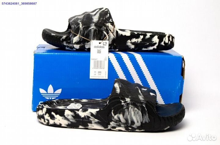 Шлепки мужские Adidas размер 45 (Арт.69683)