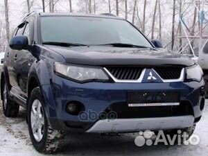 Дефлектор капота темный mitsubishi outlander XL