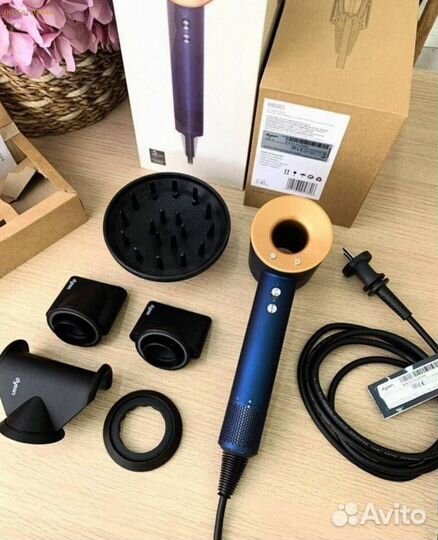 Dyson Supersonic HD08 Синий/Медь: Ваш лучший фен