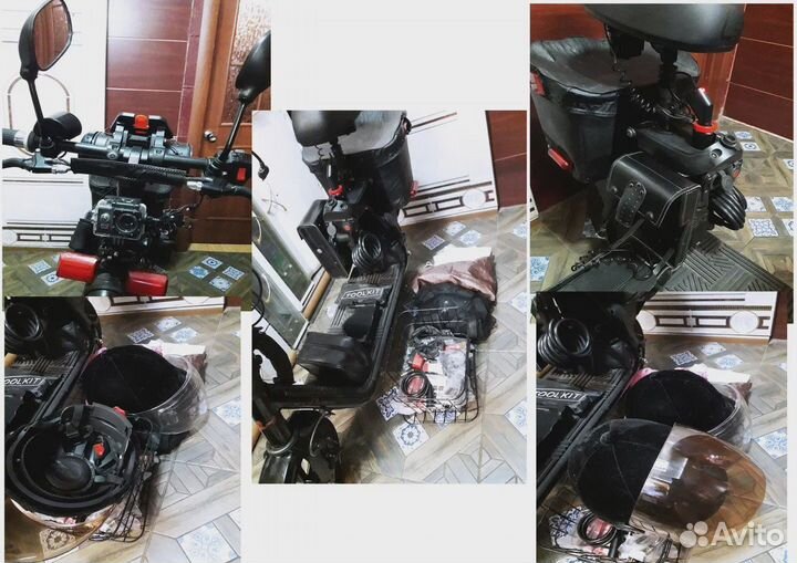 Модернизированно-тюненгованный Электросамокат