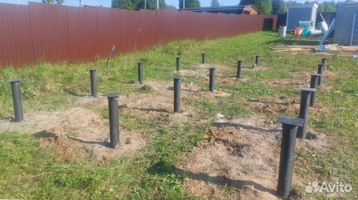 Винтовые сваи под ключ + монтаж