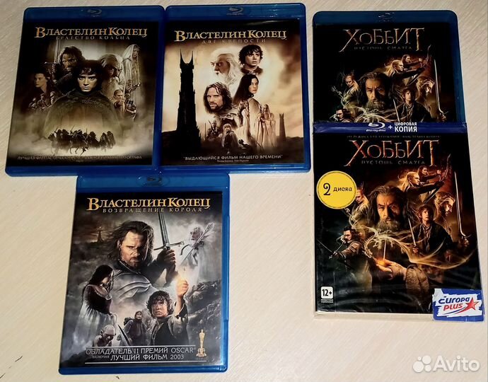 Blu-ray диски. Фильмы