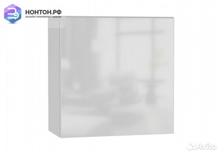 Шкаф навесной Point тип-60 белый глянец / белый ма