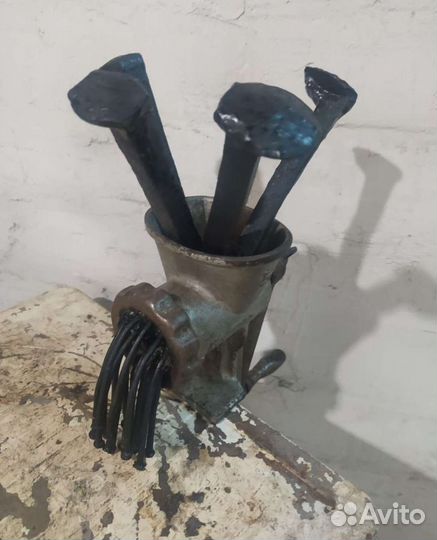 Мясорубка винтажная.(прикол)