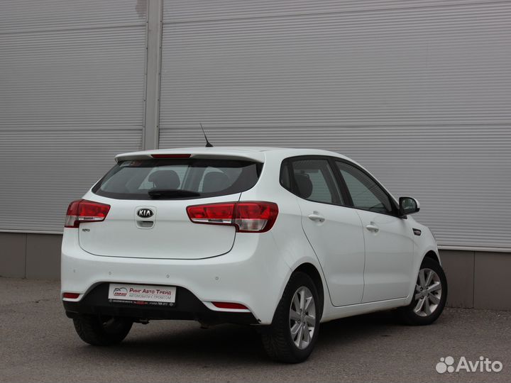 Kia Rio 1.6 МТ, 2016, 129 863 км