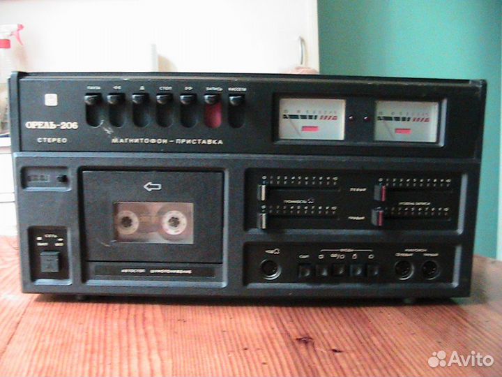 Магнитофон - приставка Орель 206