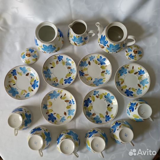 Сервиз чайный завод 