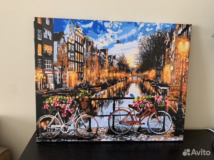 Картины на холсте в подрамнике 40*50 Акрил