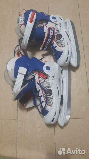 Коньки раздвижные 30-33 детские