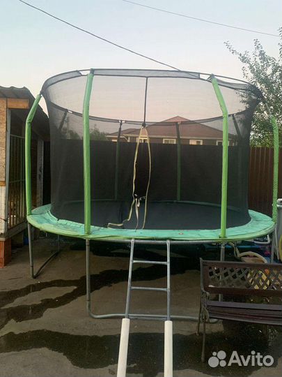 Батут с сеткой бу