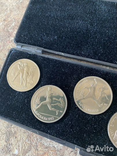 Набор монет барселона 1992