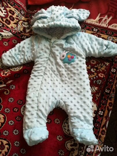 Конверт на выписку с комбинезоном