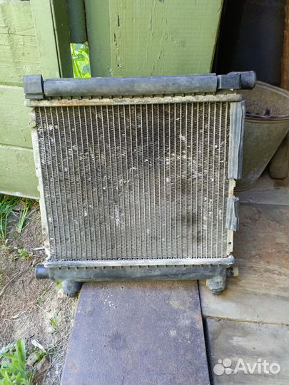 Радиатор Мерседес двух контурный