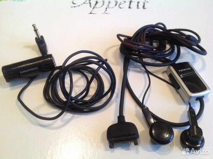 Проводная гарнитура наушники, микрофон