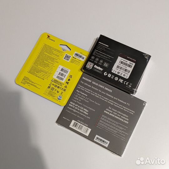 Новые SSD 2.5 256GB