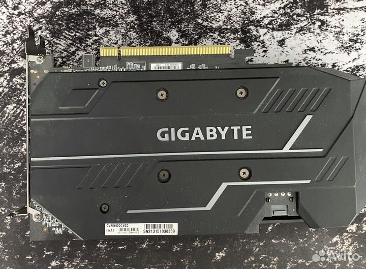 Видеокарта gigabyte GeForce GTX 1660