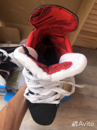 Хоккейные коньки bauer vapor 4x fit 2, размер 6,5