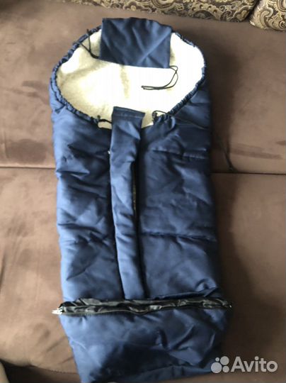 Зимний конверт в коляску