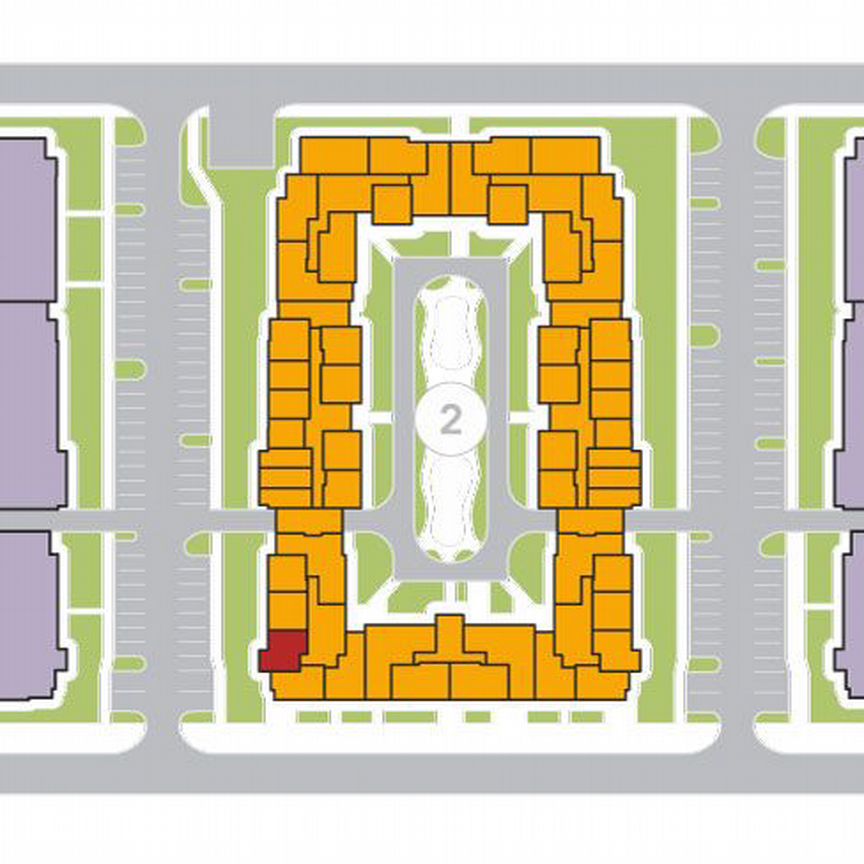 1-к. квартира, 41,1 м², 3/4 эт.