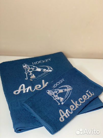 Махровые полотенца с вышивкой